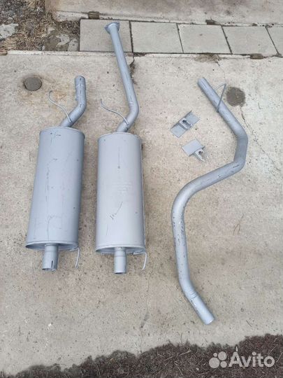 Глушитель под гбо niva