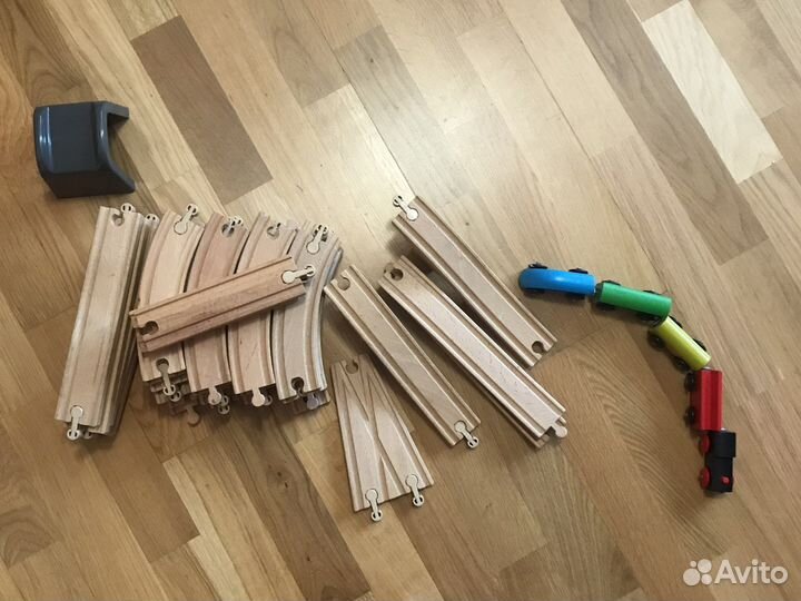 Деревянная железная дорога IKEA