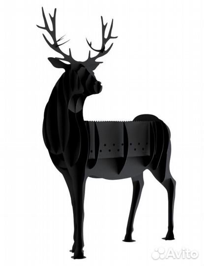 Мангал Олень объемный 3D