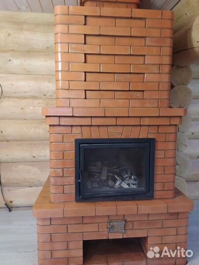 Печи, камины, садов. комплексы барбекю из кирпича