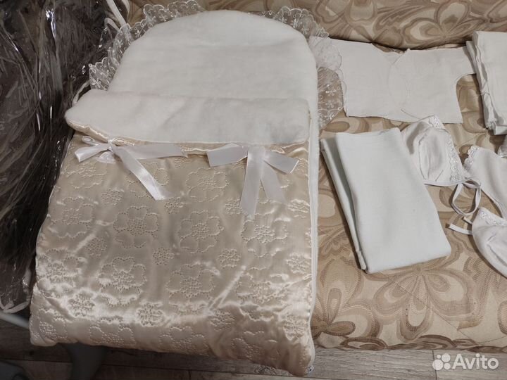 Комплект на выписку зимний