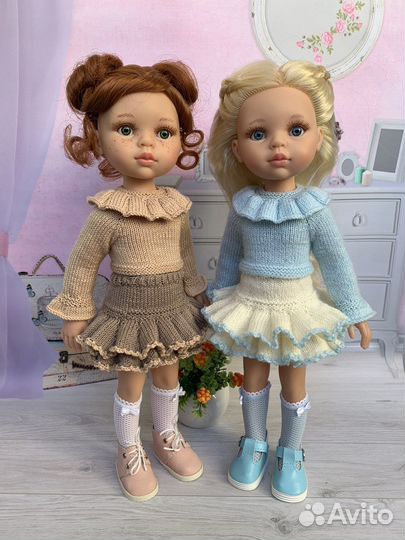 Вязаная одежда на кукол