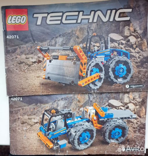 Lego Technic 42071 Бульдозер / Грузовик (машина)