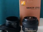 Объектив AF-S Nikkor lens 50mm f/1.4G