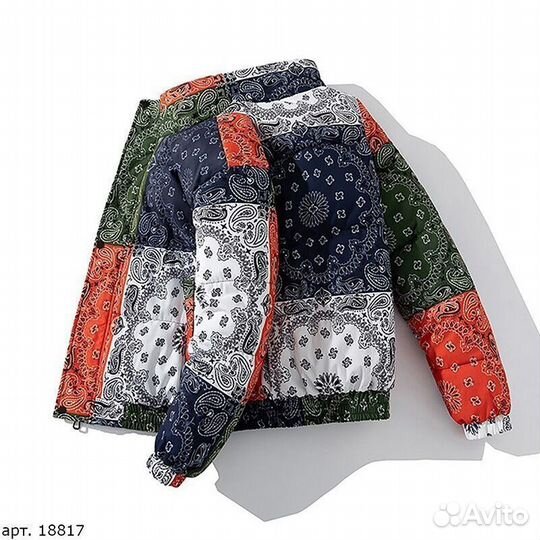 Зимняя Куртка Разноцветная