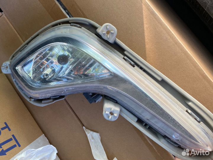 Фара левая hyundai solaris