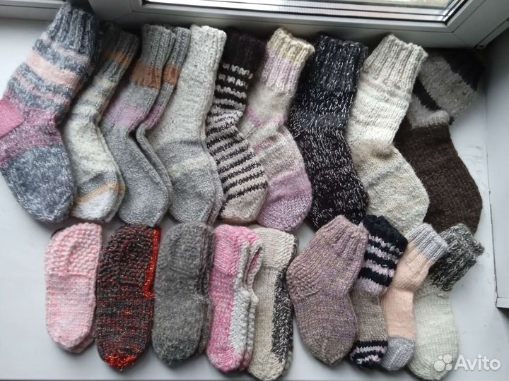 Носки шерстяные