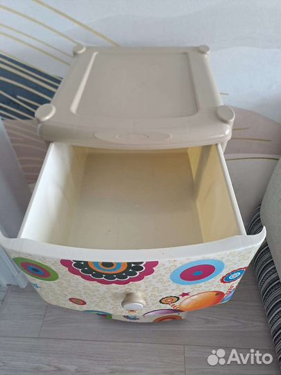 Комод детский пластиковый