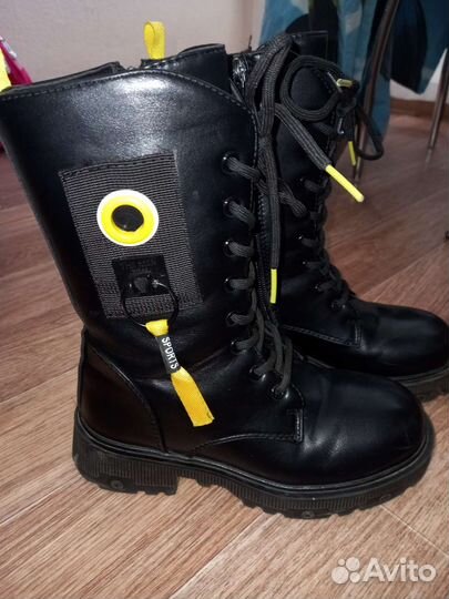 Ботинки демисезонные для девочки 33 размер