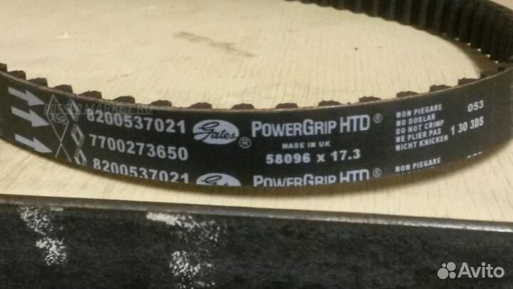 Renault 8200537021 Ремень грм