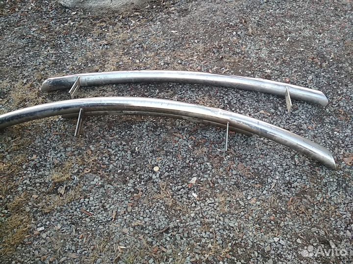 Продаю хром трубы на Ниссан Патрол