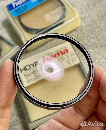 Светофильтры 55 mm heliopan и hama hoya