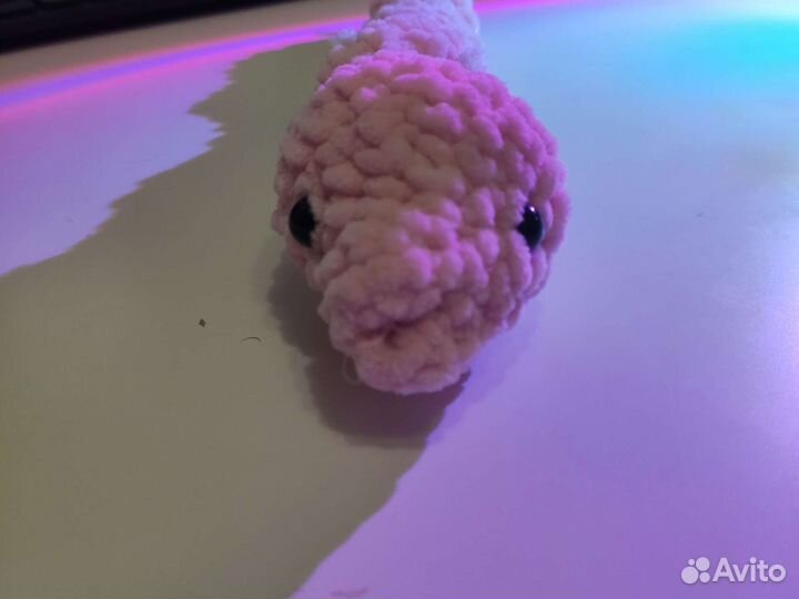 Вязанная змейка/Knitted snake/serpiente tejida