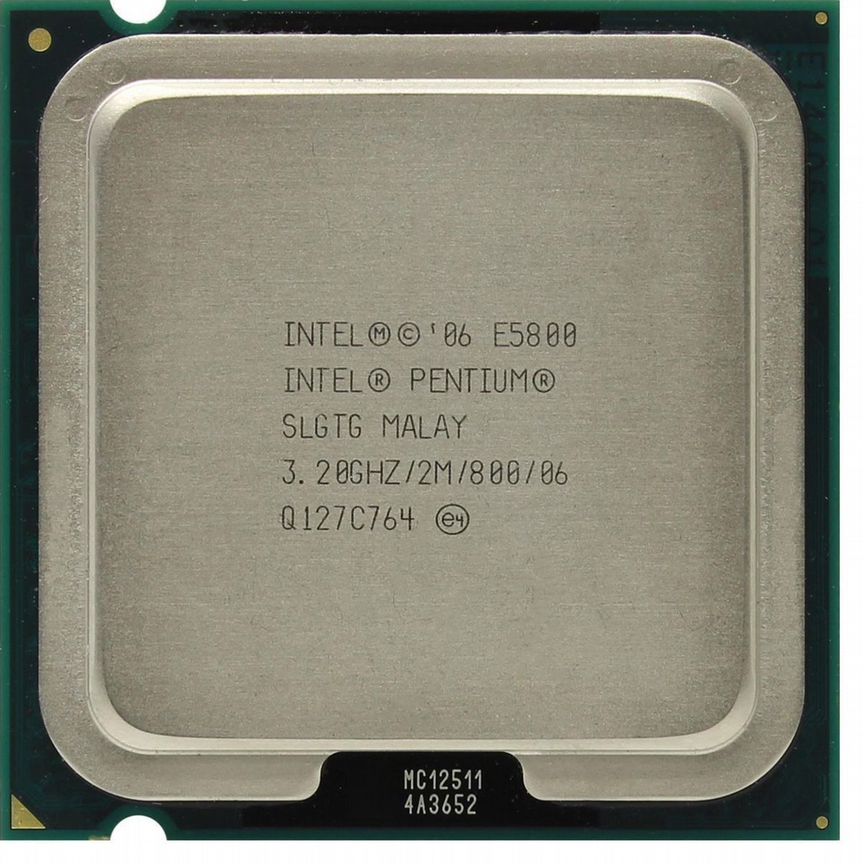 [E5800] Процессор Intel Pentium Slgtg 3.20 Ghz E5800