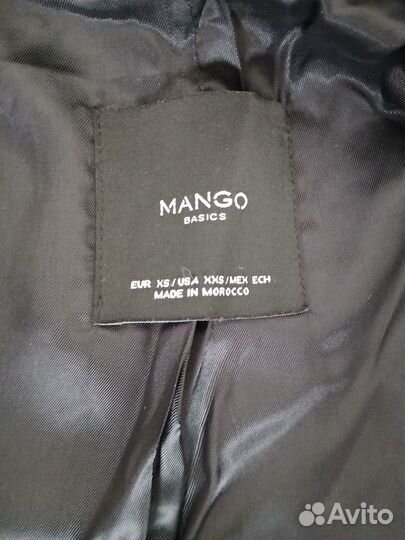 Пальто женское Mango демисезонное