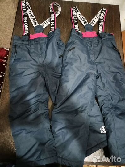 Зимние брюки для девочки