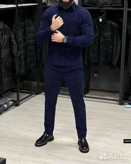 Костюм мелкий вельвет 48-58