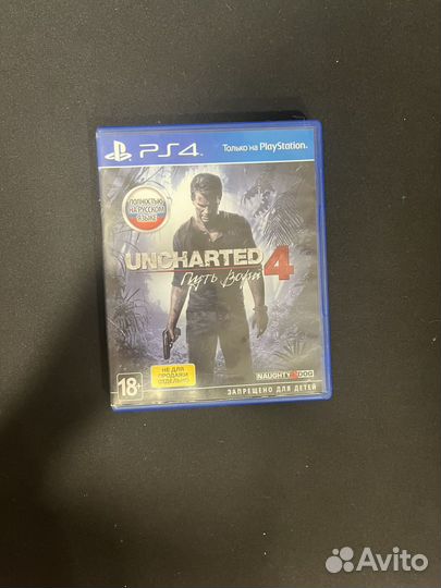 Uncharted 4 путь вора ps4