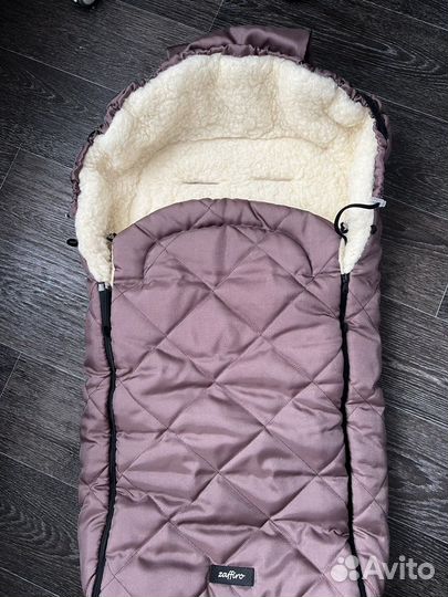 Зимний конверт в коляску