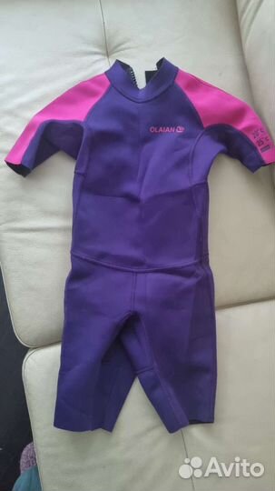 Гидрокостюм для девочки 6-7 лет