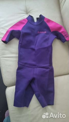 Гидрокостюм для девочки 6-7 лет