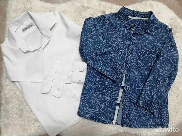 Рубашка на мальчика mothercare 98 104