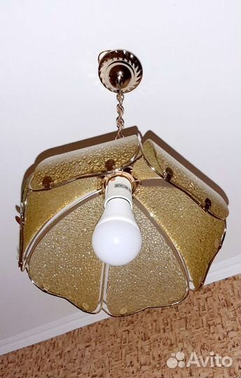 Светильник потолочный подвесной бу