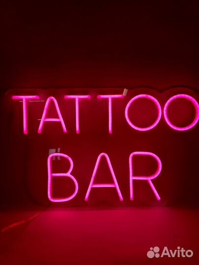 Неоновая вывеска для салона 1