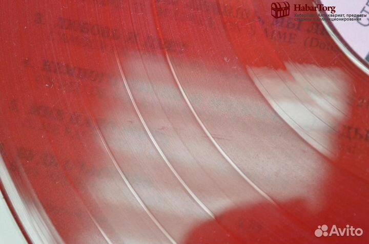 Винил (красный), пластинка 1 lp 