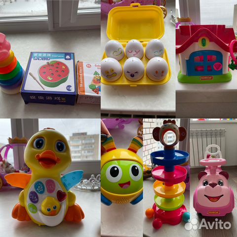 Развивающие игрушки