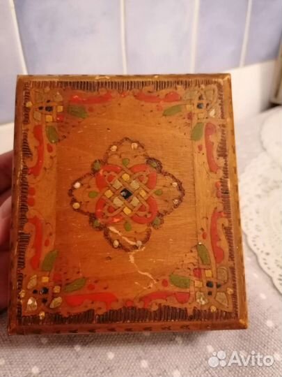 Шкатулка деревянная СССР