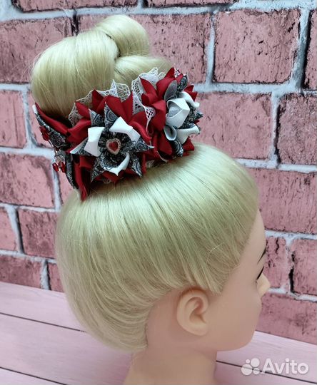 Украшение на гульку, пучок