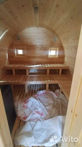 Баня бочка утепленная