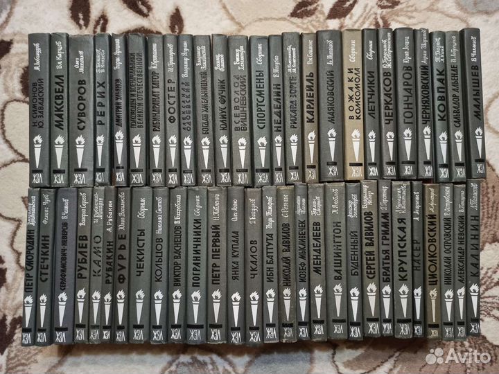 Книги из серии жзл. Жизнь замечательных людей.ссср