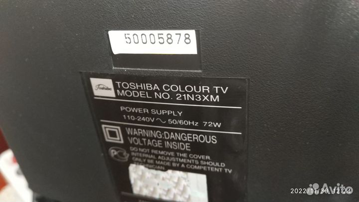 Телевизор Toshiba 54 см