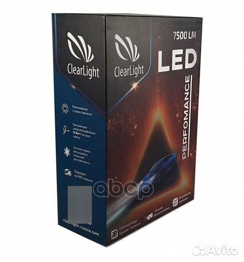 Светодиод LED Performance H8/H9/H11 7500 lm (1
