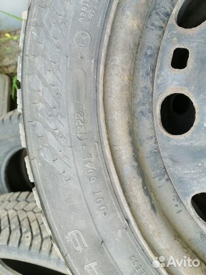 Оригинальные колёса r15 Skoda rapid Volkswagen pol