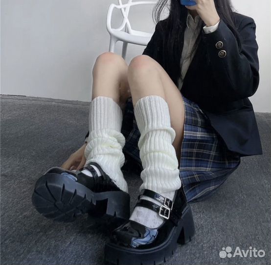 Гетры вязаные