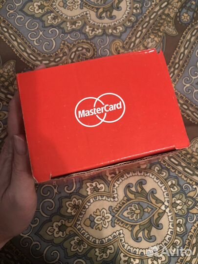 Чашка Master Card новая