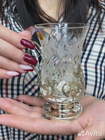 Подстаканник из серебра на 120 мл