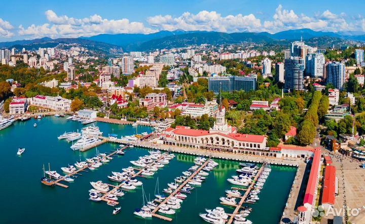 Сочи турпутевка на 7 нч завтрак только отель