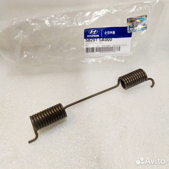 Пружина стяжная колодок HD120 582916A000