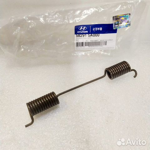 Пружина стяжная колодок HD120 582916A000