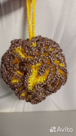 Мочалка ручной работы