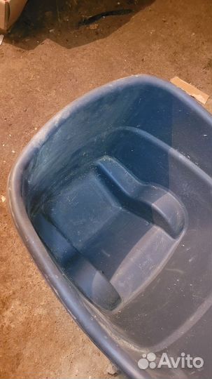Тележка - корыто на колесах (хоз/сад)