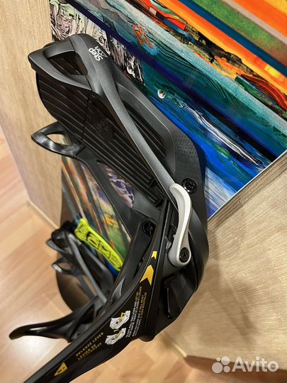 Сноуборд Lib Tech, крепы и ботинки Burton Step on