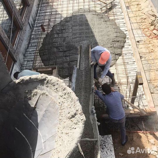 Бетон+Раствор+Лента+Автобетонасос