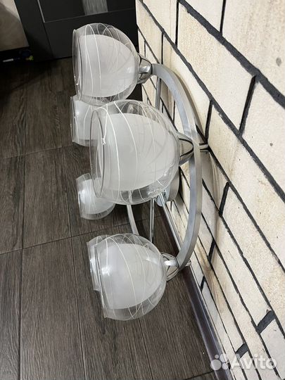 Люстра потолочная бу