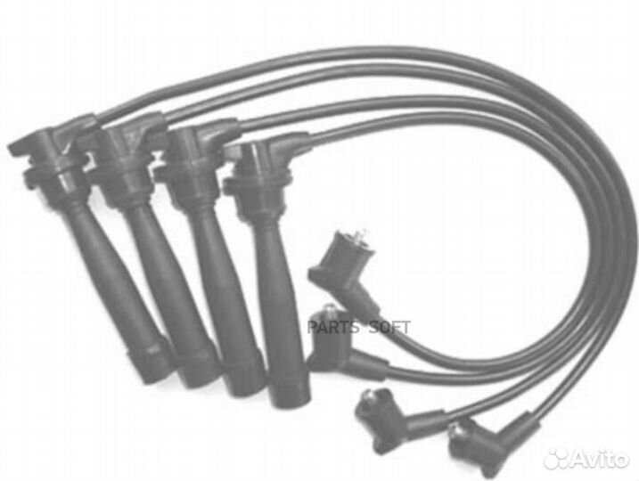 ALD A07006 Комплект проводов зажигания (черный сил