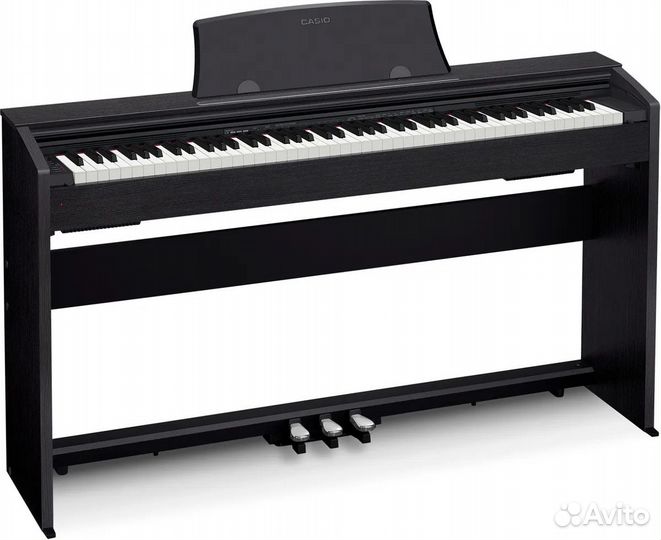 Цифровое пианино casio Privia PX-770 черный